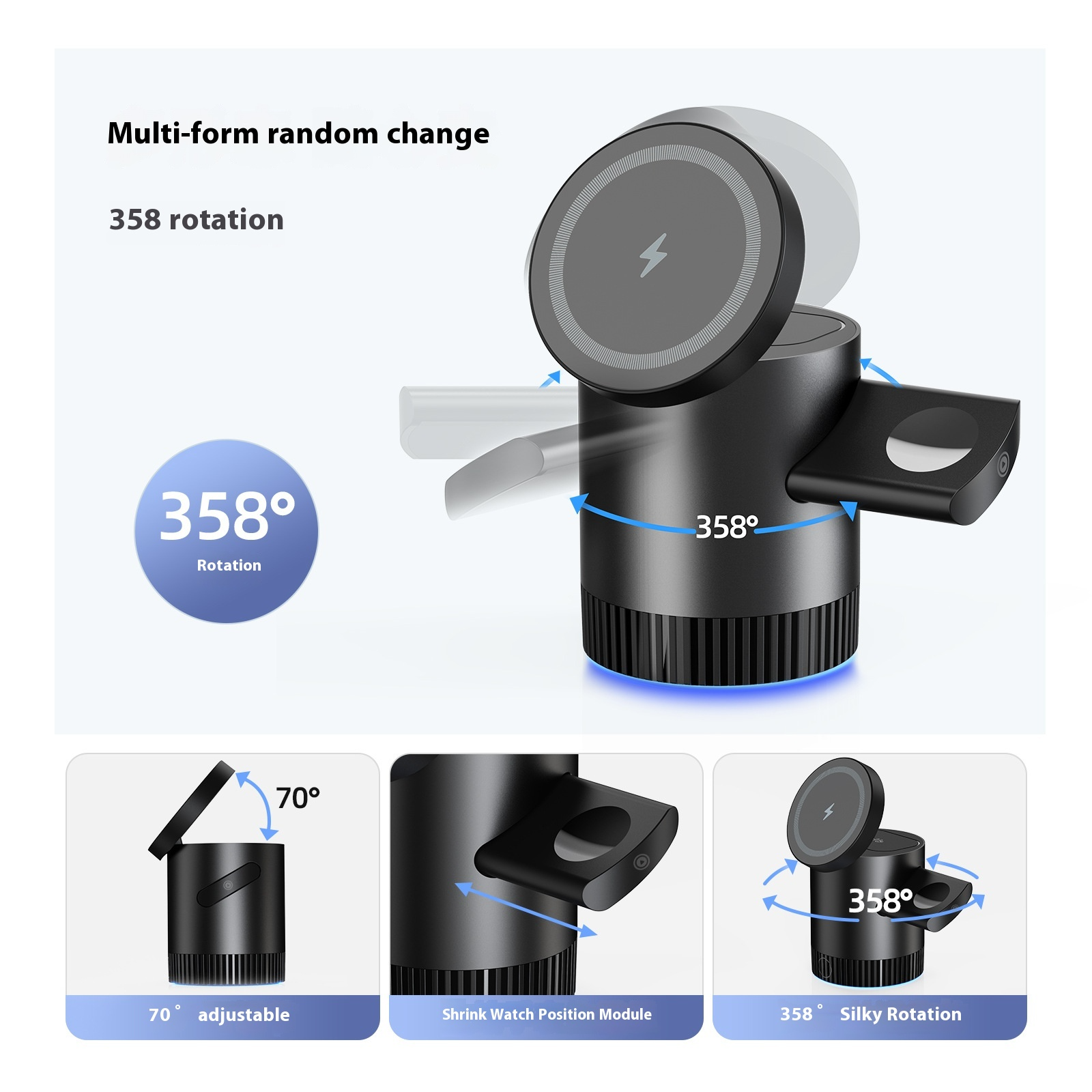 Lumora 3-in-1 Charging Station