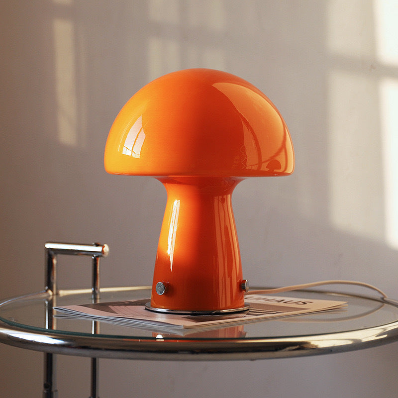 Lumora Mushroom Glass Lamp