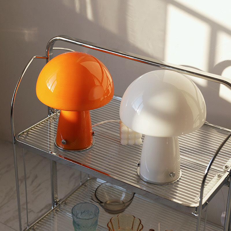 Lumora Mushroom Glass Lamp